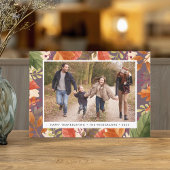 Cartes Pour Fêtes Annuelles Bounty | Thanksgiving Photo Card