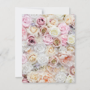 Cartes Pour Fêtes Annuelles Bouquet de fleurs