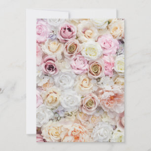 Cartes Pour Fêtes Annuelles Bouquet de fleurs