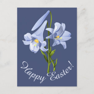 Cartes Pour Fêtes Annuelles Bouquet de Pâques Lily