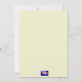 Cartes Pour Fêtes Annuelles Bouquet de Trèfle (Dos)