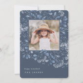 Cartes Pour Fêtes Annuelles Bouquet d'hiver | Hanoukka Photo (Devant)