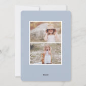 Cartes Pour Fêtes Annuelles Bouquet d'hiver | Hanoukka Photo (Dos)