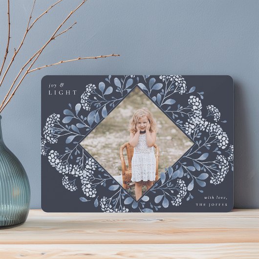 Cartes Pour Fêtes Annuelles Bouquet d'hiver | Hanoukka Photo