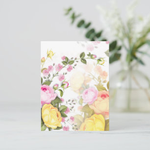 Cartes Pour Fêtes Annuelles Bouquets de Roses 4