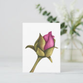 Cartes Pour Fêtes Annuelles bourgeon de pivoine (Debout devant)