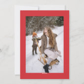 Cartes Pour Fêtes Annuelles Boutique de Noël (Dos)