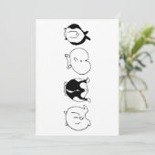 Cartes Pour Fêtes Annuelles Boutons Hamster (Debout devant)