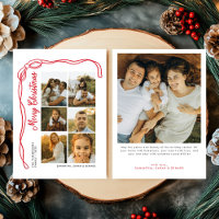 Bow Merry Christmas Famille 7 Photos