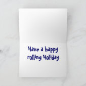 Cartes Pour Fêtes Annuelles Bowling Christmas Joy (Intérieur)