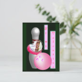 Cartes Pour Fêtes Annuelles Bowling Valentine (Debout devant)