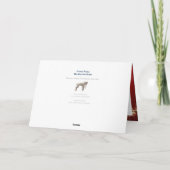 Cartes Pour Fêtes Annuelles Boxe avec café Noël (Dos)