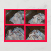 CARTES POUR FÊTES ANNUELLES BOXE MATILDAS WAITIN SUR PÈRE NOËL (Devant)