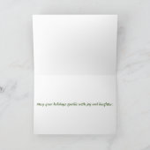 Cartes Pour Fêtes Annuelles Boxer et Benjamin vous souhaitent de joyeuses fête (Intérieur)