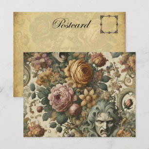 Cartes Pour Fêtes Annuelles Brain Fog - Gothique Floral