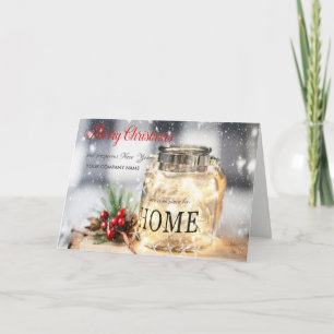 Cartes Pour Fêtes Annuelles Branches d'arbre, Holly Berry Candle Company Salut