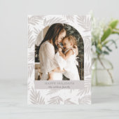 Cartes Pour Fêtes Annuelles Branches rustiques simples et modernes (Debout devant)