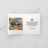Cartes Pour Fêtes Annuelles BrickMaster Block, Papa Bonus Papa, Stepdad Annive (Intérieur)