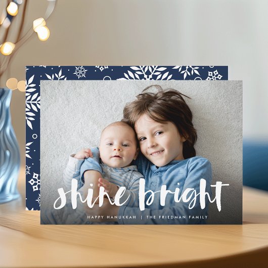 Cartes Pour Fêtes Annuelles Briller | Hanoukka photo complète
