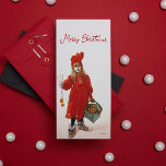 Cartes Pour Fêtes Annuelles Brita comme Iduna Carl Larsson Art Vintage Noël<br><div class="desc">Brita as Iduna (Iðunn) du peintre suédois Carl Larsson. C'était la page de titre de l'édition de Noël de "Idun", 1901. Dans la mythologie nordique, Iðunn est une déesse associée aux pommes et à la jeunesse. Iðunn est attesté dans l'Edda poétique, compilé au 13ème siècle à partir de sources traditionnelles...</div>