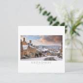 Cartes Pour Fêtes Annuelles Broadway (Debout devant)