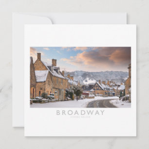 Cartes Pour Fêtes Annuelles Broadway