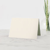 Cartes Pour Fêtes Annuelles Broderie Noël Floral Sprig Pinecone Crème (Dos)