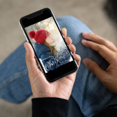 Cartes Pour Fêtes Annuelles Brosse Script Joyeux Noël Photo