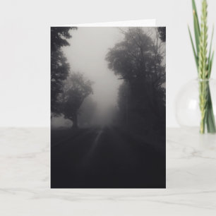 Cartes Pour Fêtes Annuelles brouillard du pays