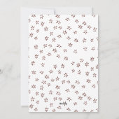 Cartes Pour Fêtes Annuelles Brown Joyeux Arch Frame 2 Photo (Dos)