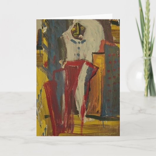 Cartes Pour Fêtes Annuelles Brown Snowman (Devant)