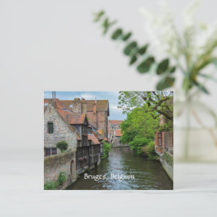 Cartes Pour Fêtes Annuelles Bruges, Belgique (étiqueté)