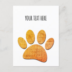 Cartes Pour Fêtes Annuelles Brûlure à mâchoires pour chien - Impression âgée