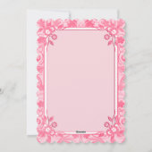 Cartes Pour Fêtes Annuelles Brunch de Pâques (Dos)