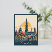 Cartes Pour Fêtes Annuelles Bruxelles, Belgique (Debout devant)