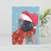 Cartes Pour Fêtes Annuelles Bruxelles Griffon (Debout devant)