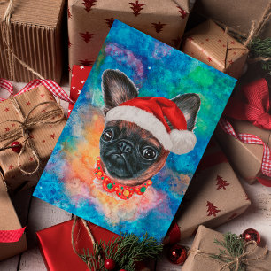 Cartes Pour Fêtes Annuelles Bruxelles Griffon race Chien Noël