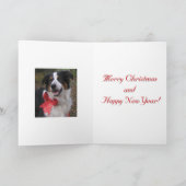 Cartes Pour Fêtes Annuelles "Bryn With a Bow" (Intérieur)