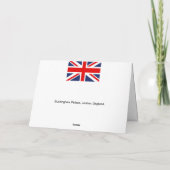 Cartes Pour Fêtes Annuelles Buckingham Palace (Dos)