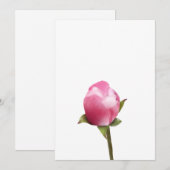 Cartes Pour Fêtes Annuelles Bud en fleur d'Apple (Devant / Derrière)
