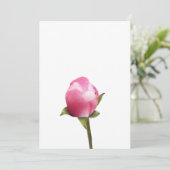 Cartes Pour Fêtes Annuelles Bud en fleur d'Apple (Debout devant)