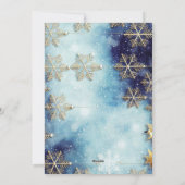 Cartes Pour Fêtes Annuelles Budget Blue Christmas Plaid 3 Photo Holiday Card (Dos)