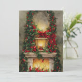 Cartes Pour Fêtes Annuelles budget de cheminée de Noël (Debout devant)