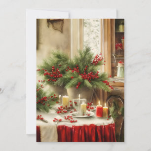 Cartes Pour Fêtes Annuelles budget de cuisine de Noël