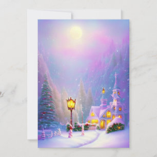 Cartes Pour Fêtes Annuelles budget de l'église de Snowy Mountain pour Noël