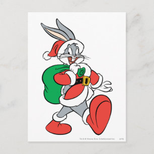 Cartes Pour Fêtes Annuelles BUGS BUNNY™ Santa