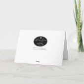 Cartes Pour Fêtes Annuelles Bull Elk (Dos)