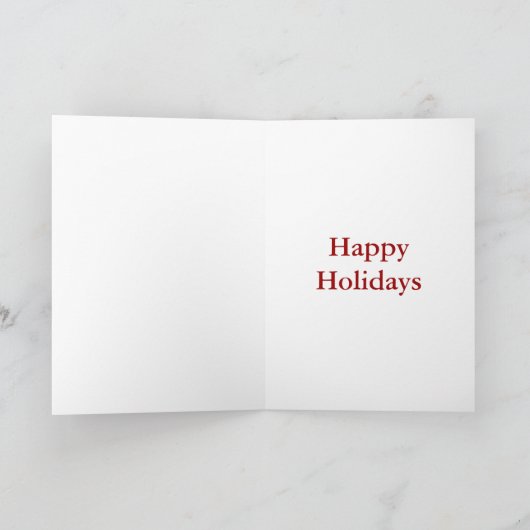 Cartes Pour Fêtes Annuelles Bulldog Père Noël (Intérieur)