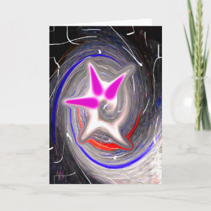 Cartes Pour Fêtes Annuelles Bulle cosmique explosive