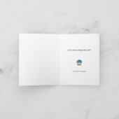 Cartes Pour Fêtes Annuelles Bulle de quarantaine Joyeuse photo de Noël (Intérieur)